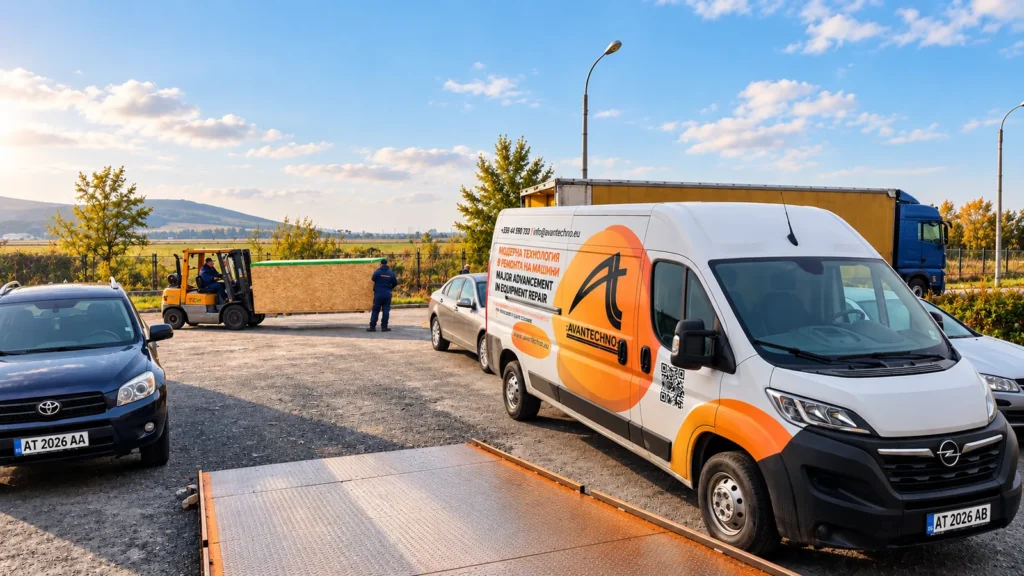 AVANTECHNO equipment dispatch from the production facility in Bulgaria